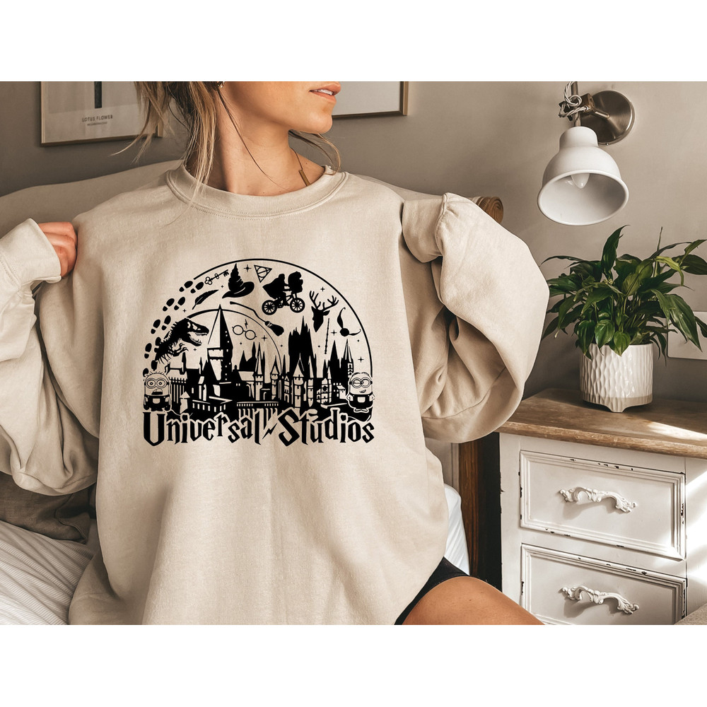 Universal Studios Sweat Universal Studios Family 2023 Sweats Funny Castle Sweat Universal Studios Matching A1439.jpg