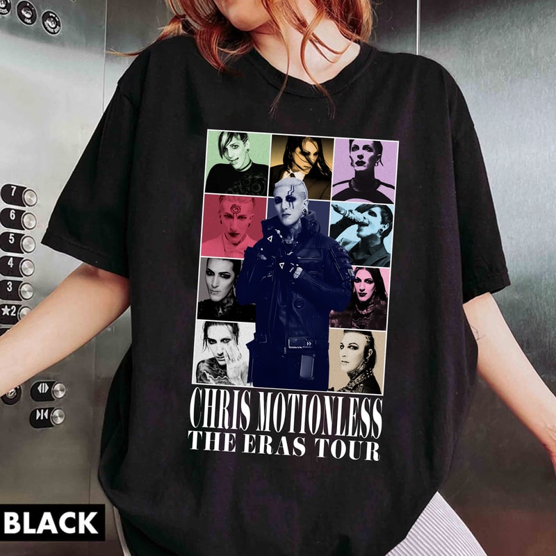 Chris Motionless Tour Shirt, Limited Chris Motionless Vintage Sweatshirt, Chris Motionless Shirt, Retro 90s Sweater, Chris Motionless Merch..jpg