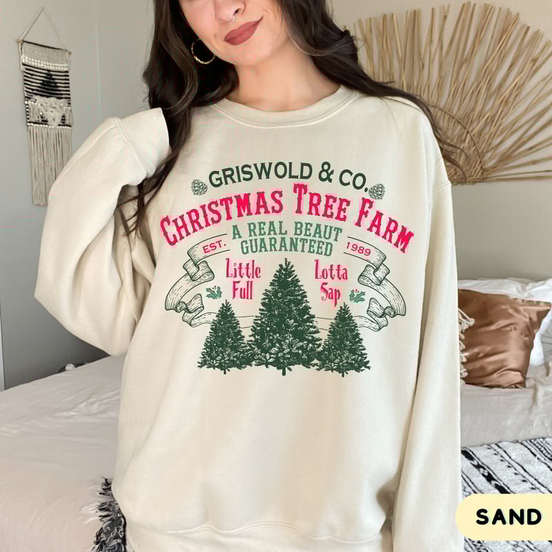 Griswold Christmas Tree Farm Est. 1989 Sweatshirt, Holiday Sweatshirt, Christmas Party Shirt, Christmas Vacation Hoodie, Christmas T-shirt.jpg