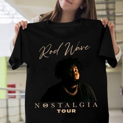 rod wave nostalgia tour shirt, rod wave 2023 concert shirt, beautiful mind tour, rod wave merch, bootleg vintage y2k swe