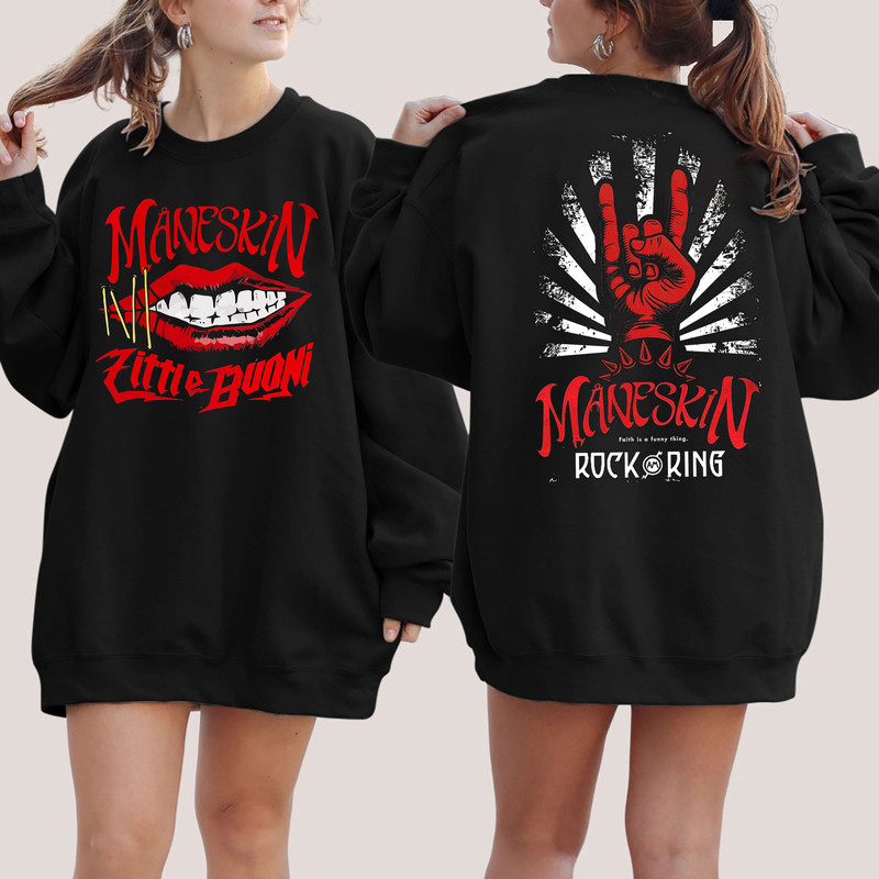 Vintage Maneskin Shirt, Maneskin Band Music Shirt, Maneskin 2023 World Tour Tee, Maneskin Fan Gift, Rock Concert Retro Gift For Fan..jpg