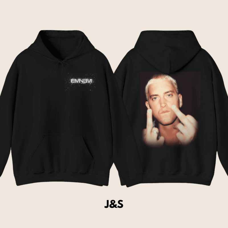 Eminem Middle Finger Hoodie  8 Colors Available  Unisex Men's Women's Hoodie  Size S - 5XL.jpg