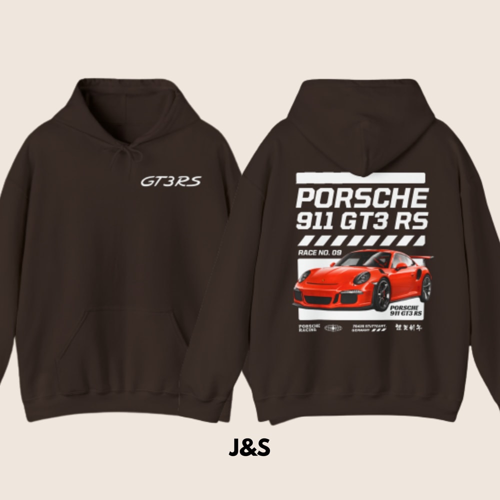 Porsche 911 GT3 RS Hoodie 6 Colors Available Unisex Men's Women's Hoodie Size S - 5XL 6.jpg