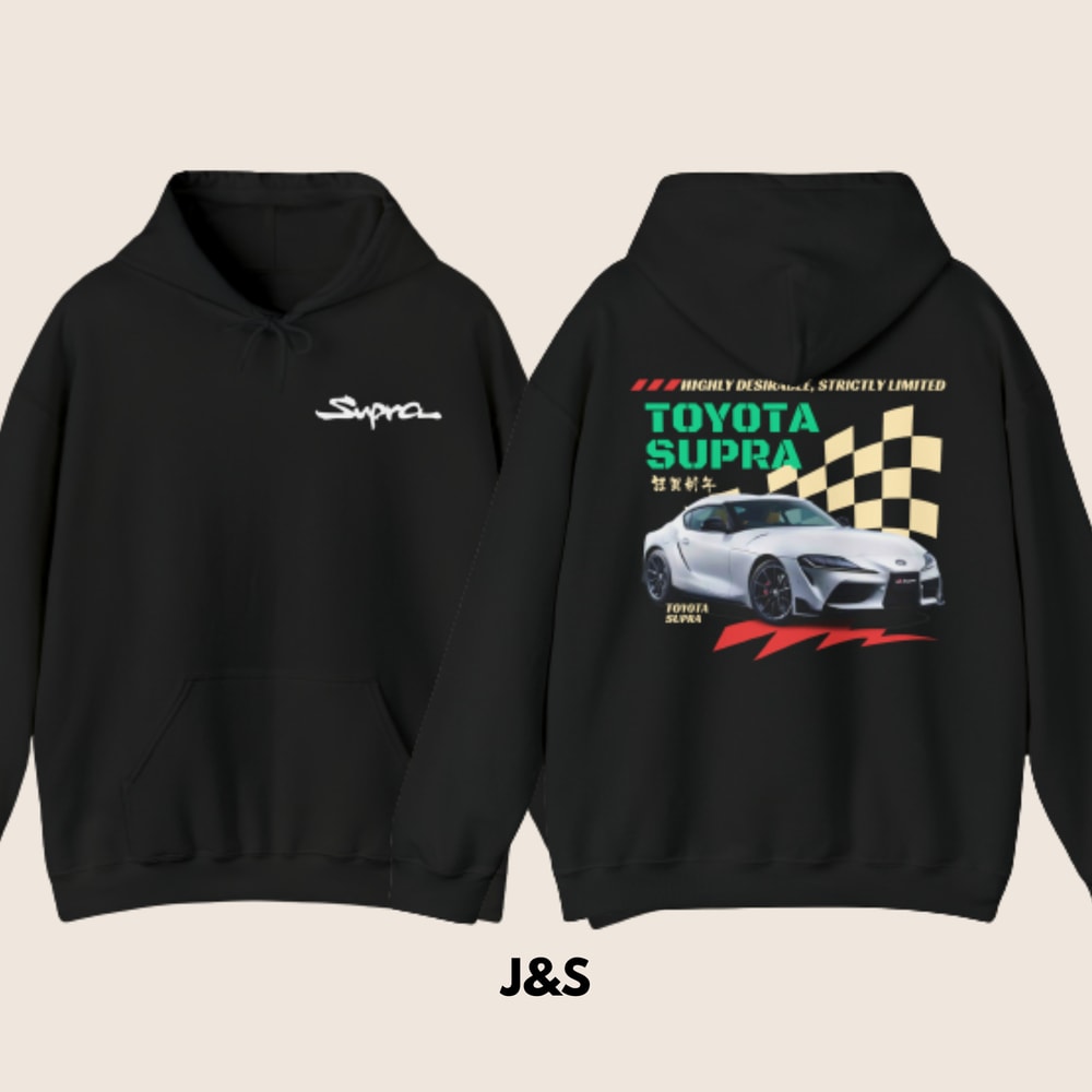 Toyota Supra Hoodie 6 Colors Available Unisex Men's Women's Hoodie Size S - 5XL.jpg