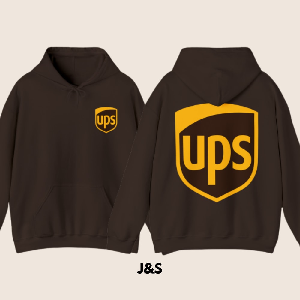 United Postal Service UPS Hoodie 8 Colors Available Unisex Men's Women's Hoodie Size S - 5XL.jpg