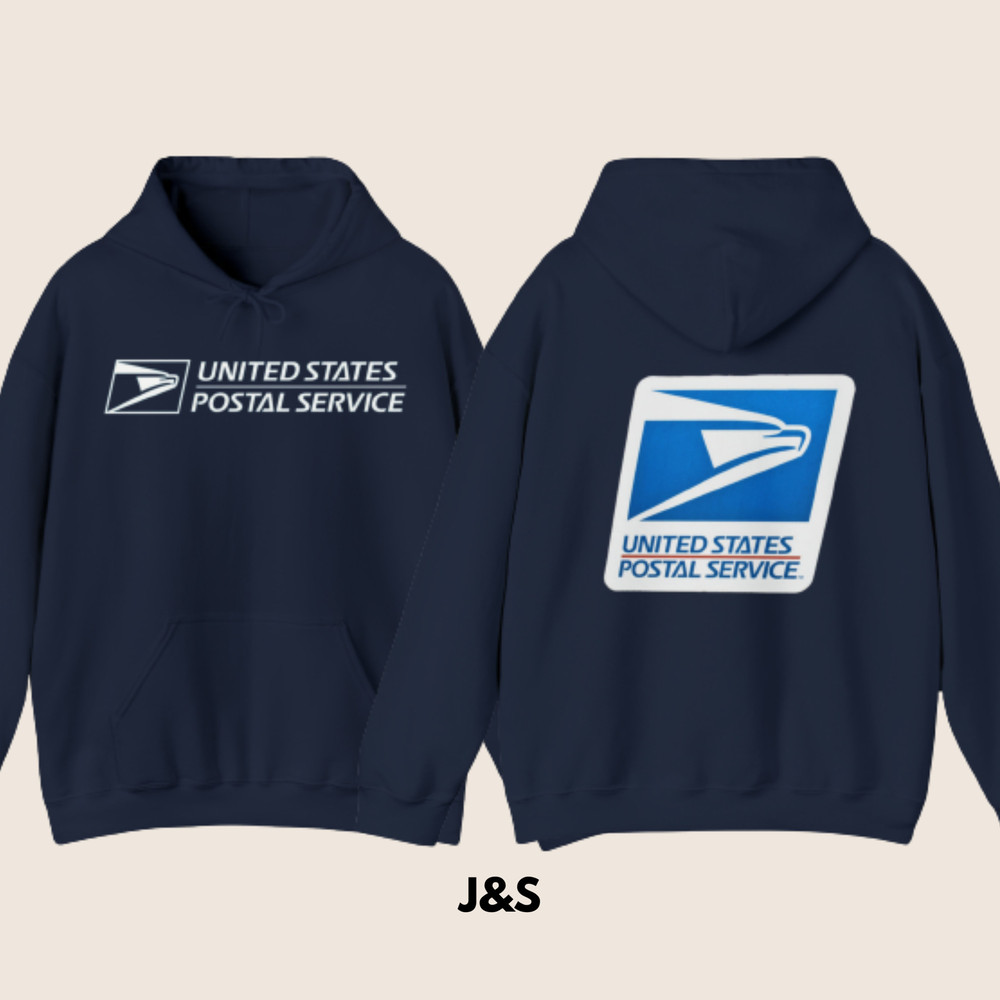 United States Postal Service USPS Hoodie 6 Colors Available Unisex Men's Women's Hoodie Size S - 5XL.jpg
