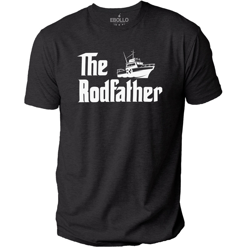 Funny Dad Fishing The Rodfather Shirt, Fisherman Gift, Funny Shirt Men, Fishing Gift, Rodfather Tee Gift for Husband, from Daughter to Dad.jpg