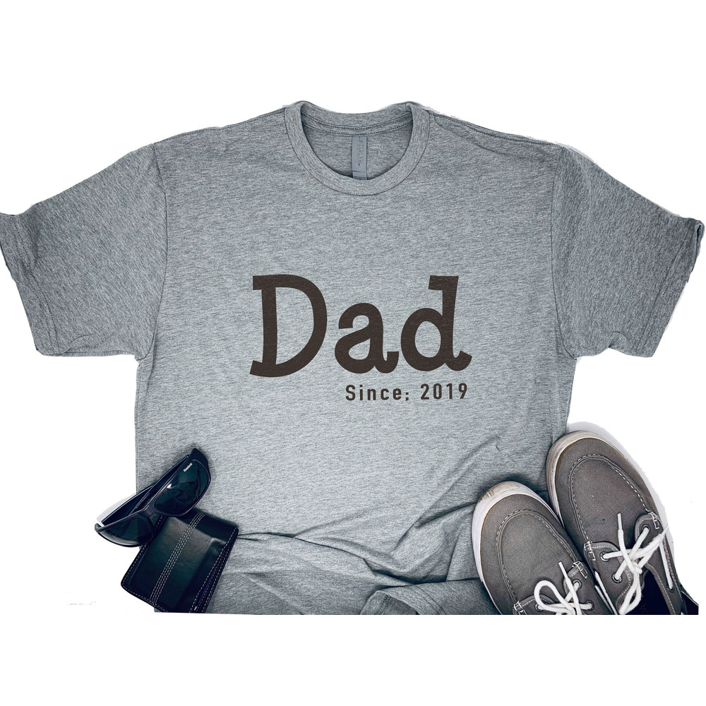 Funny Shirt for Men - Dad Shirt - Fathers Day Gift - Dad Gift Soft Heather Gray Shirt Custom Shirt.jpg