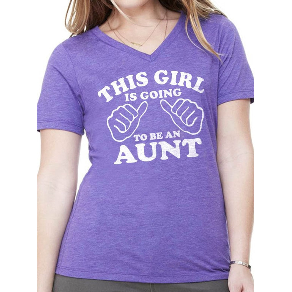 Gifts for an Aunt  This Girl is going to be an Aunt - Funny Shirt Women - Valentine Gift - Birthday Gift - Sister Gift - Valentine Day Gift.jpg