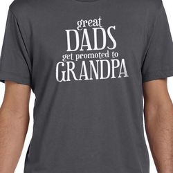 grandpa shirt great dads get promoted t shirt - grampy shirt - fathers day grandpa gift papa shirt grandpa gift