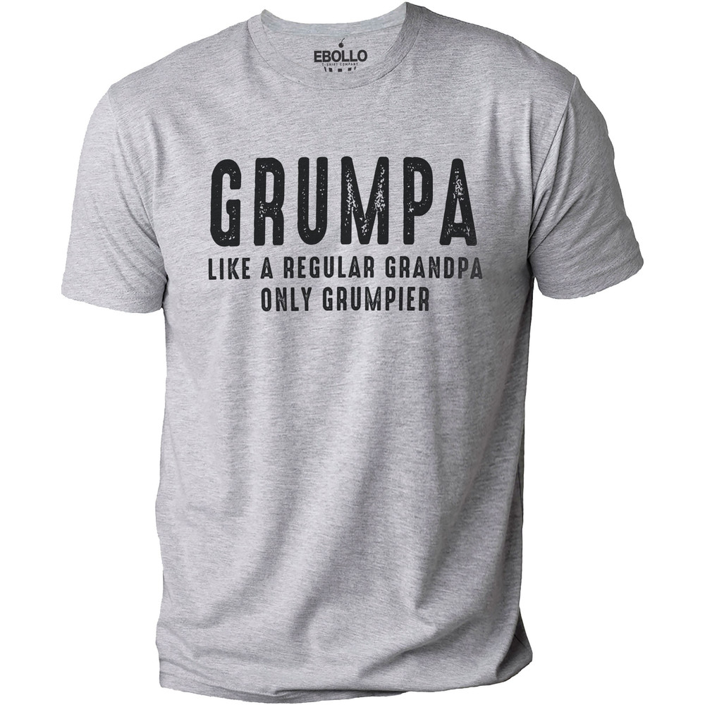 Grumpa, Like a Regular Grandpa Only Grumpier Fathers Day Gift - Grandpa shirt - Funny Shirt Men - Grandpa Gift - Grumpy TShirt, Grumpa Tee.jpg