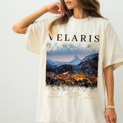velaris shirt, velaris city of starlight shirt, acotar shirt, acotar fan gifts, velaris fan gifts for reader, night cou