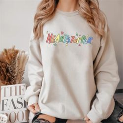 heartstopper sweatshirt, heartstopper leaves sweatshirt, harajuku sweatshirt, nick and charlie sweatshirt, hi hi shirt,
