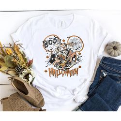 mickey and friends shirt | disney family matching t-shirt | mickey's not-so-scary halloween tee disneyland trip | spooky