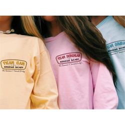 cousins beach character sweatshirt, the summer i turned pretty sweatshirt, team cam team conrad team jeremiah shirt, cou
