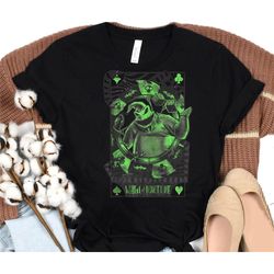 retro oogie boogie wheel of fortune shirt | nightmare before christmas disney halloween t-shirt | oogie boogie bash tee