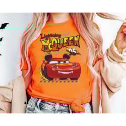 disney pixar cars lightning mcqueen 95 vampire shirt | vintage disney halloween t-shirt | disneyland spooky season tee d