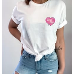 smut slut heart spicy romance sexy book reader t-shirt - fantasy novels bookish bookstagram booktok acotar