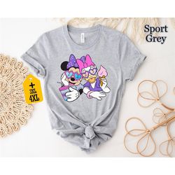 minnie mouse and daisy duck shirt, disney shirt, disney mickey mouse friends shirt, disney world shirt, disney trip shir