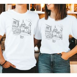 paris t-shirt, paris travel, france shirt, paris tee, travel crewneck, love france - unisex soft and comfortable t-shirt