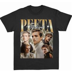 peeta mellark vintage 90s shirt, peeta mellark graphic hoodie, peeta mellark sweatshirt, josh hutcherson shirt, gift for