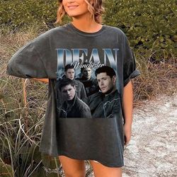 dean winchester retro vintage shirt, retro dean winchester shirt 2023, funny gift for women and man shirt