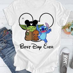 best day ever stitch shirt, lilo and stitch shirt, disney stitch sketch shirt, disney stitch shirt, ohana shirt, disney