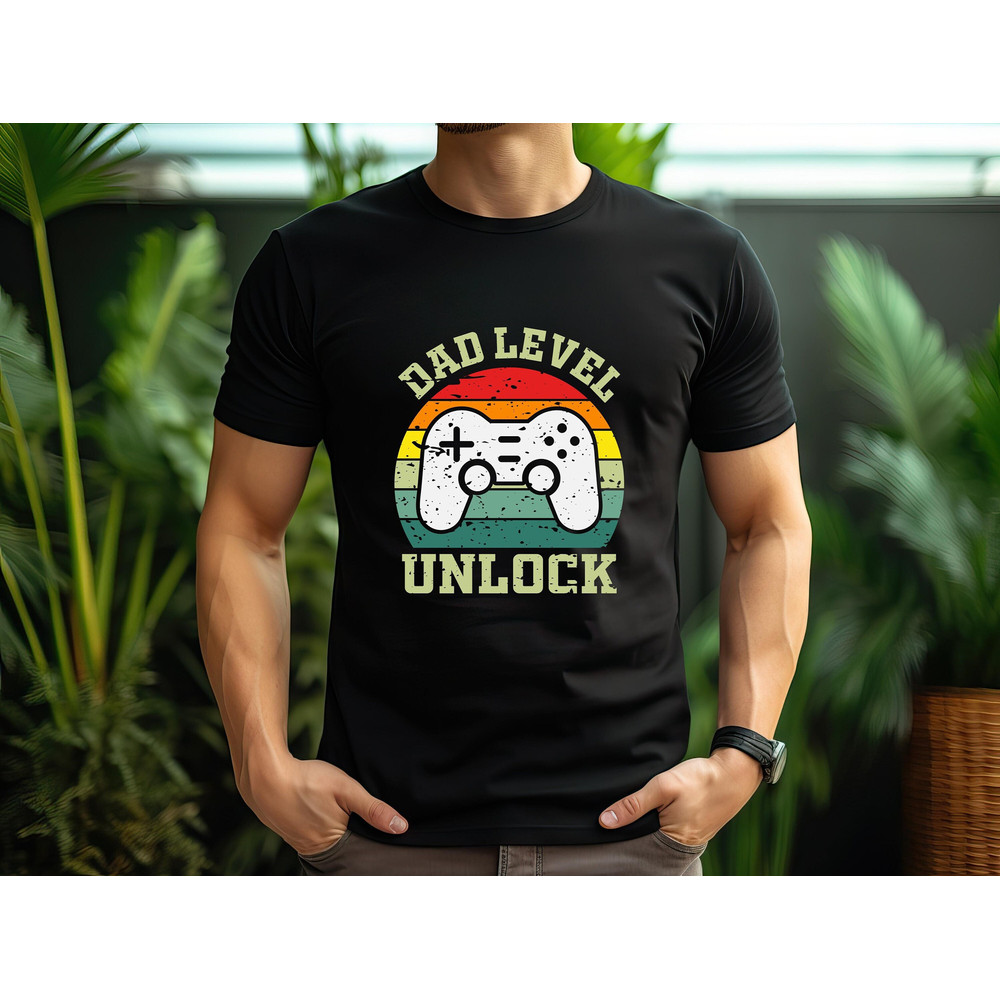 Dad Level Unlock shirt,gifts for daddy,dad life shirt,Gift for Husband,tees for dad,shirt for daddy,Daddy Shirt.jpg