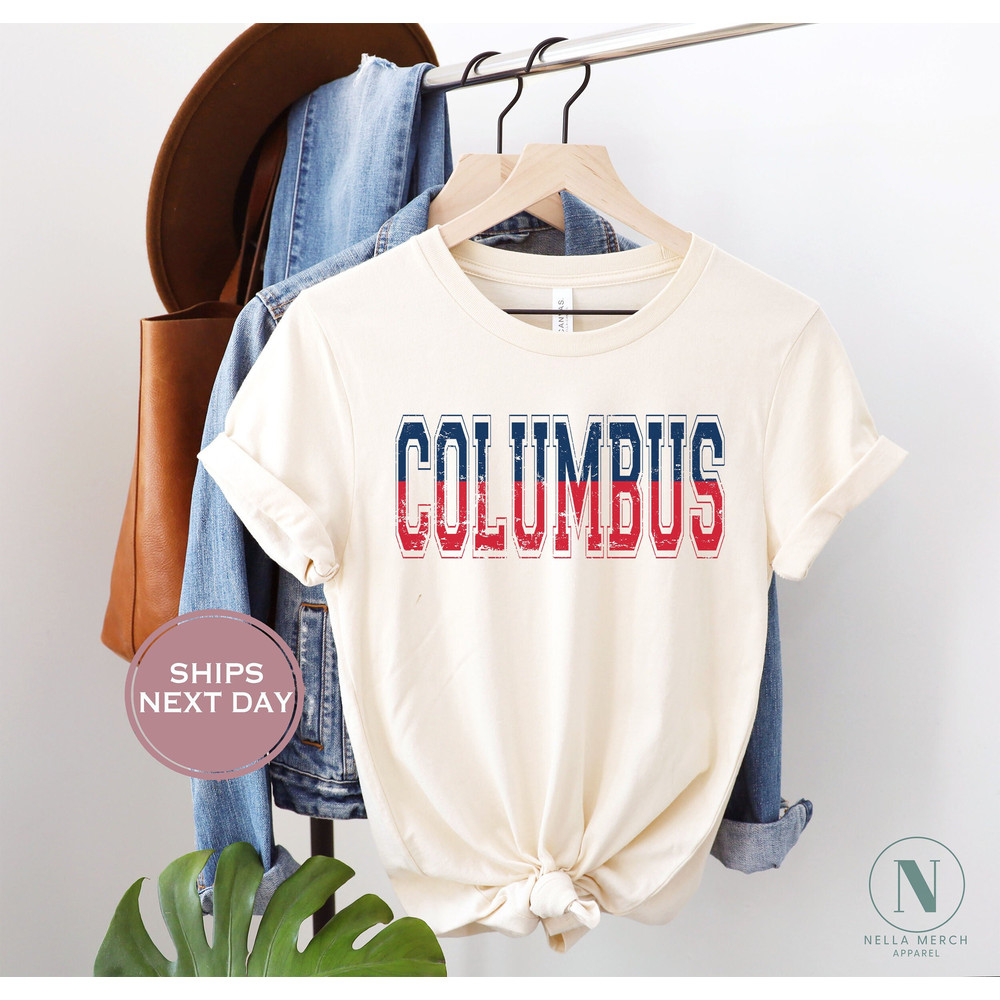 Columbus Hockey Shirt, Vintage Columbus Hockey, Throwback Columbus Hockey T-Shirt, Columbus Toddler Shirt, Columbus Ohio Shirt 1.jpg