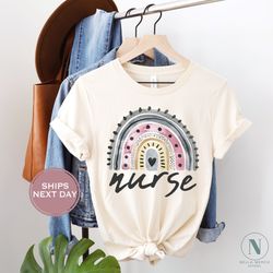 nurse shirt, rainbow nurse shirt, nurse gift, registered nurse tee, nurse graduation, future nurse shirt, retro nurse sh