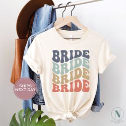 retro bride shirt wifey shirt wavy wifey tee bride tribe shirt grovy bride wife shirt natural shirt