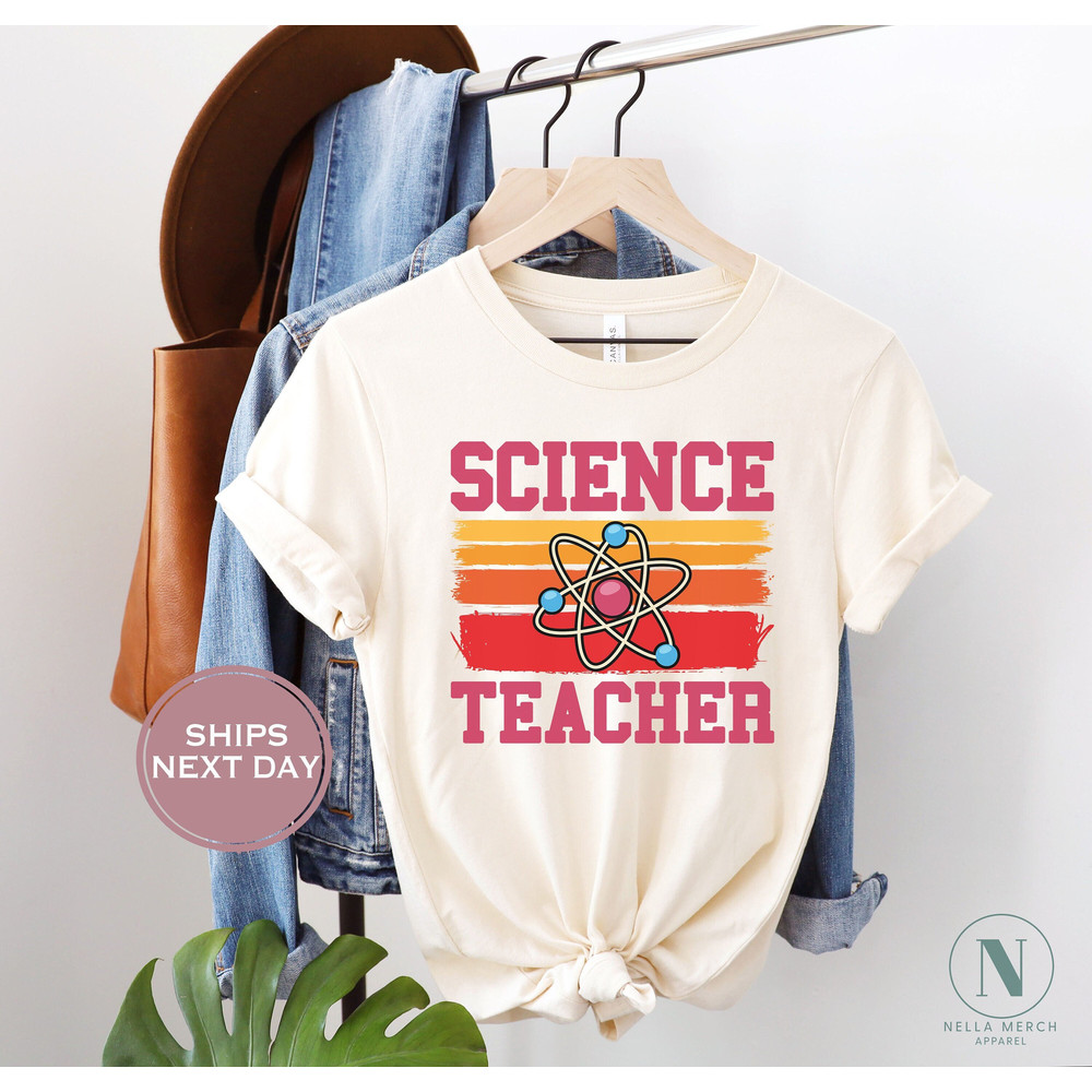 Science Teacher Shirt - Science is Like Magic Shirt - Teacher Gifts Ideas - Back To School Shirt - Vintage Natural Tee.jpg
