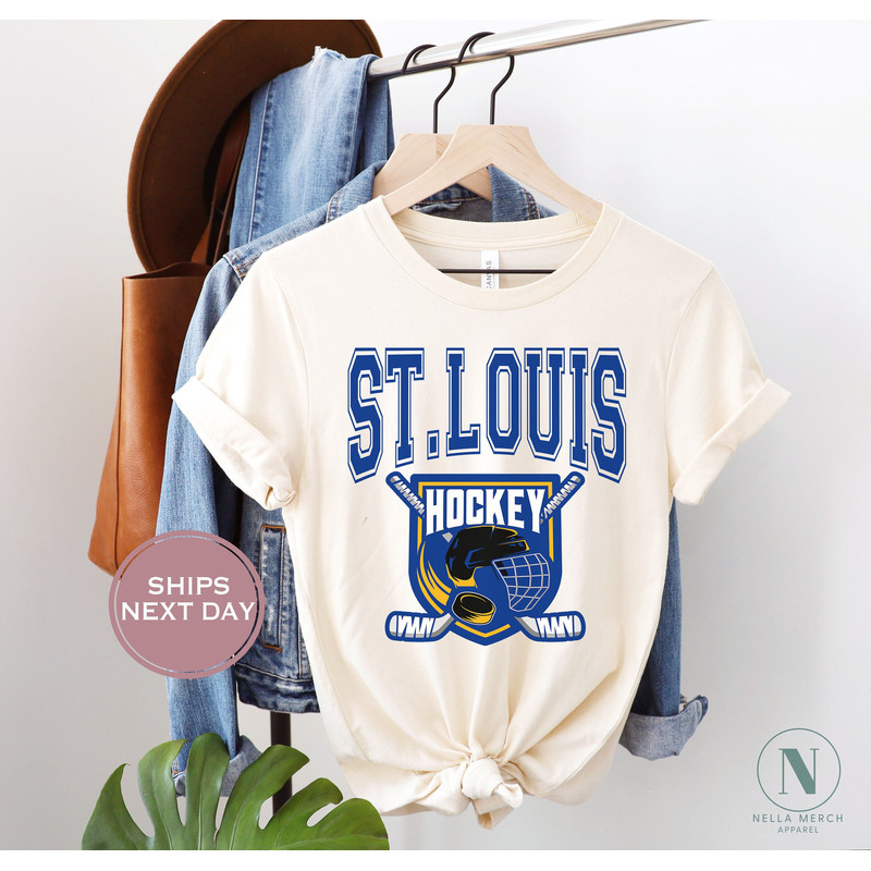 St. Louis Hockey Shirt, Vintage Saint Louis Hockey Shirt, Retro STL Hockey Shirt, St. Louis Toddler Shirt 1.jpg