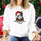 Black Cat And Santa HaT Christmas Sweatshirt,Christmas Lights Cat Sweater,Cat Lover Xmas Shirt,Santa Cat Sweater,Christmas Gift, CR-0245.jpg