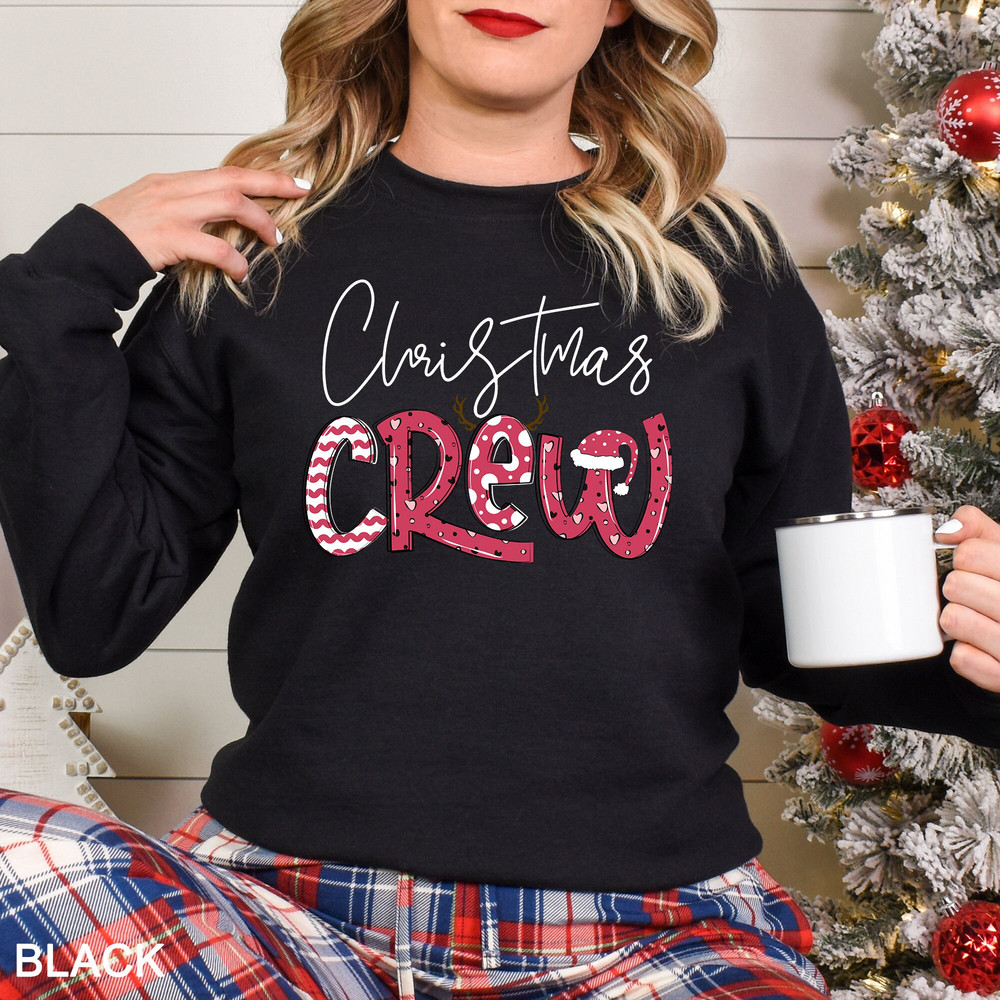 Christmas Crew Sweatshirt,Family Matching Christmas Shirt,Matching Family Christmas Sweater,Winter Sweatshirt,Christmas Shirts, CR-0061.jpg