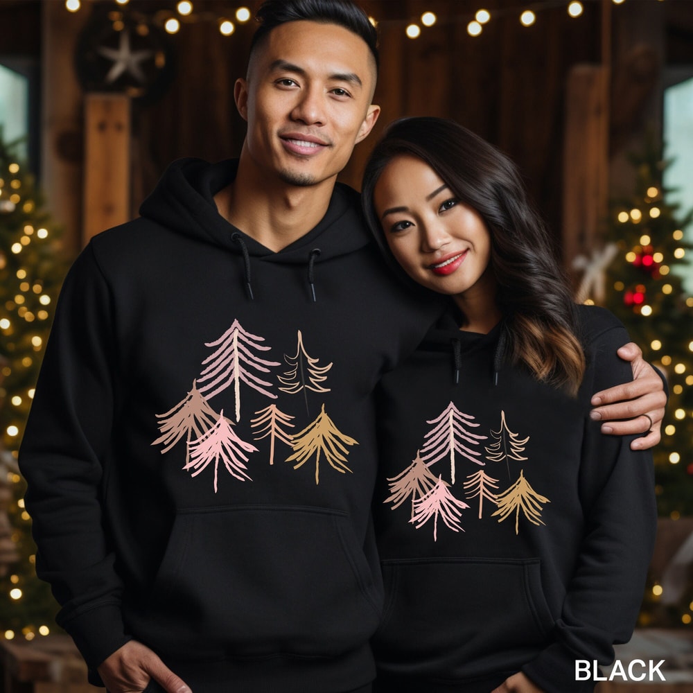 Christmas Tree Art Shirt, Xmas Sweatshirt, Gift, Christmas Hoodie, Gift for Christmas, Tree Art Christmas Hoodie, CR-0434.jpg