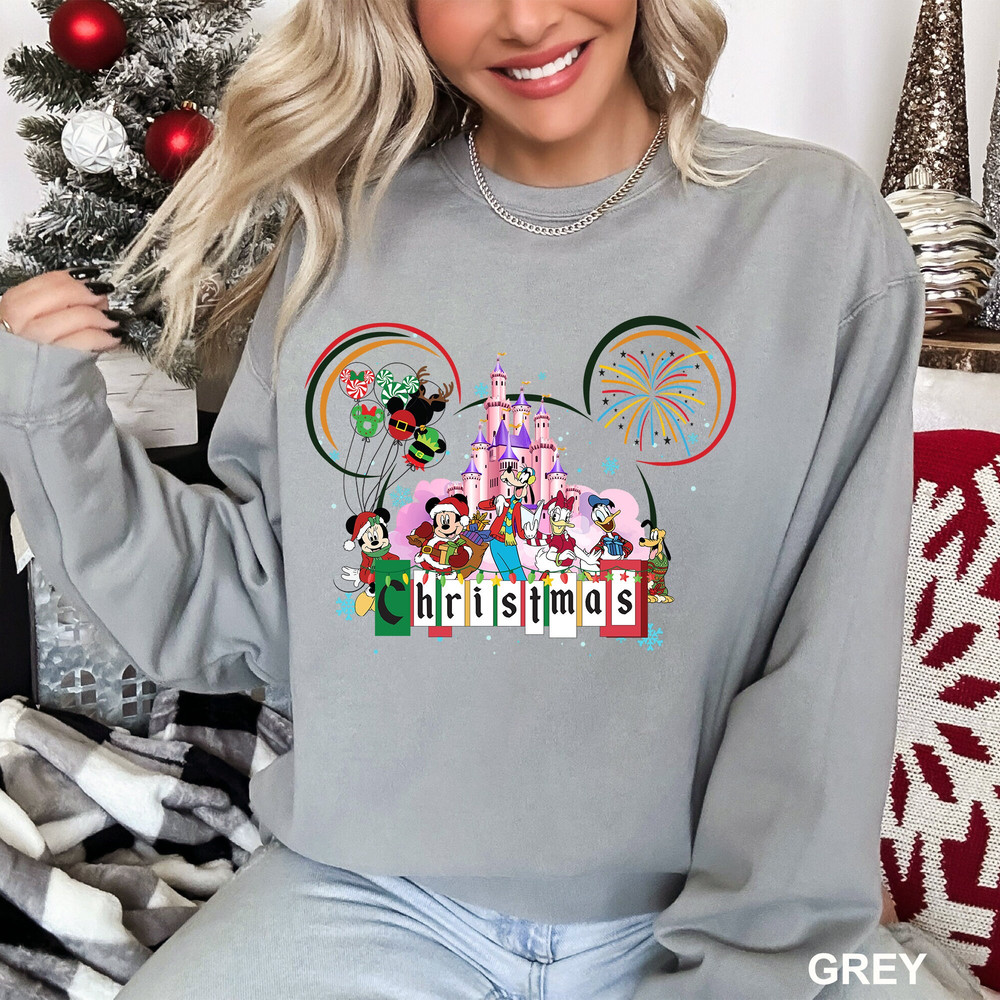 Disney Mickey And Friends Christmas Shirt, Disney Holiday Family Shirt, Xmas Party Shirt, Christmas Matching, Disneyland Shirt DIS-0327.jpg