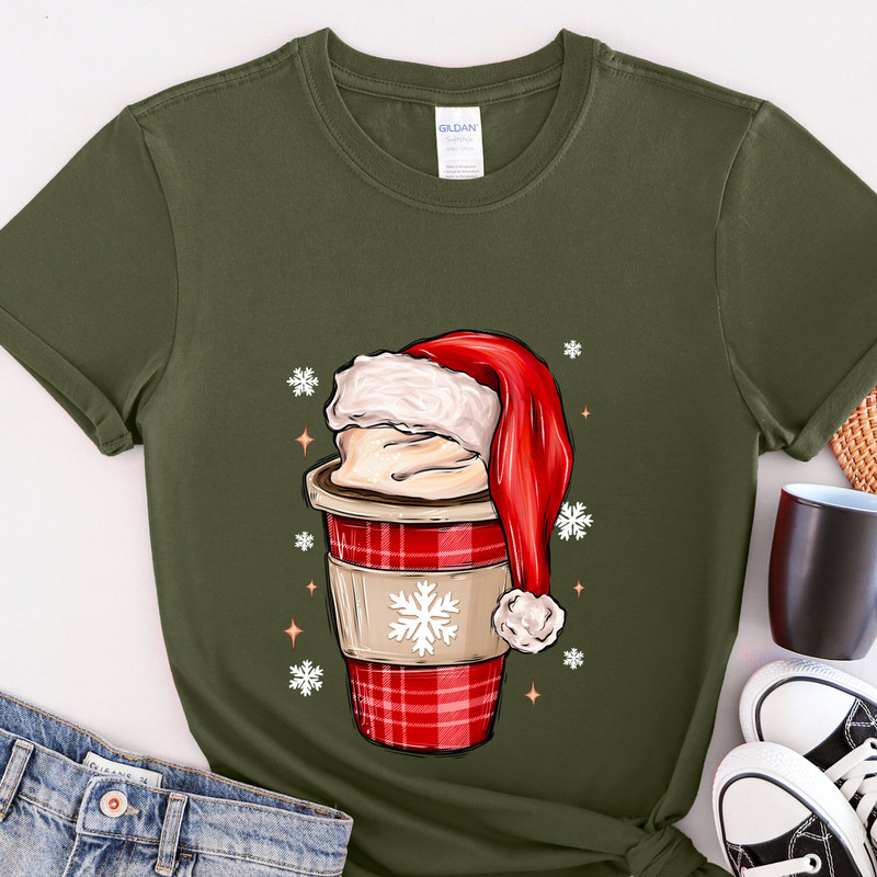 Christmas Coffee Shirt, Christmas Coffee T-Shirt, Coffee Lover Gift, Women Xmas Shirt, Christmas Latte Shirt,Christmas Coffee Sweatshirt.jpg