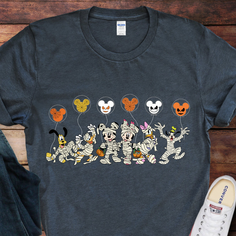 Disney Characters Halloween Skeleton Sweatshirt, Disney Halloween Matching Shirt, Disney Mickey Minnie and Friends Tee,Cute Disney Skeleton.jpg