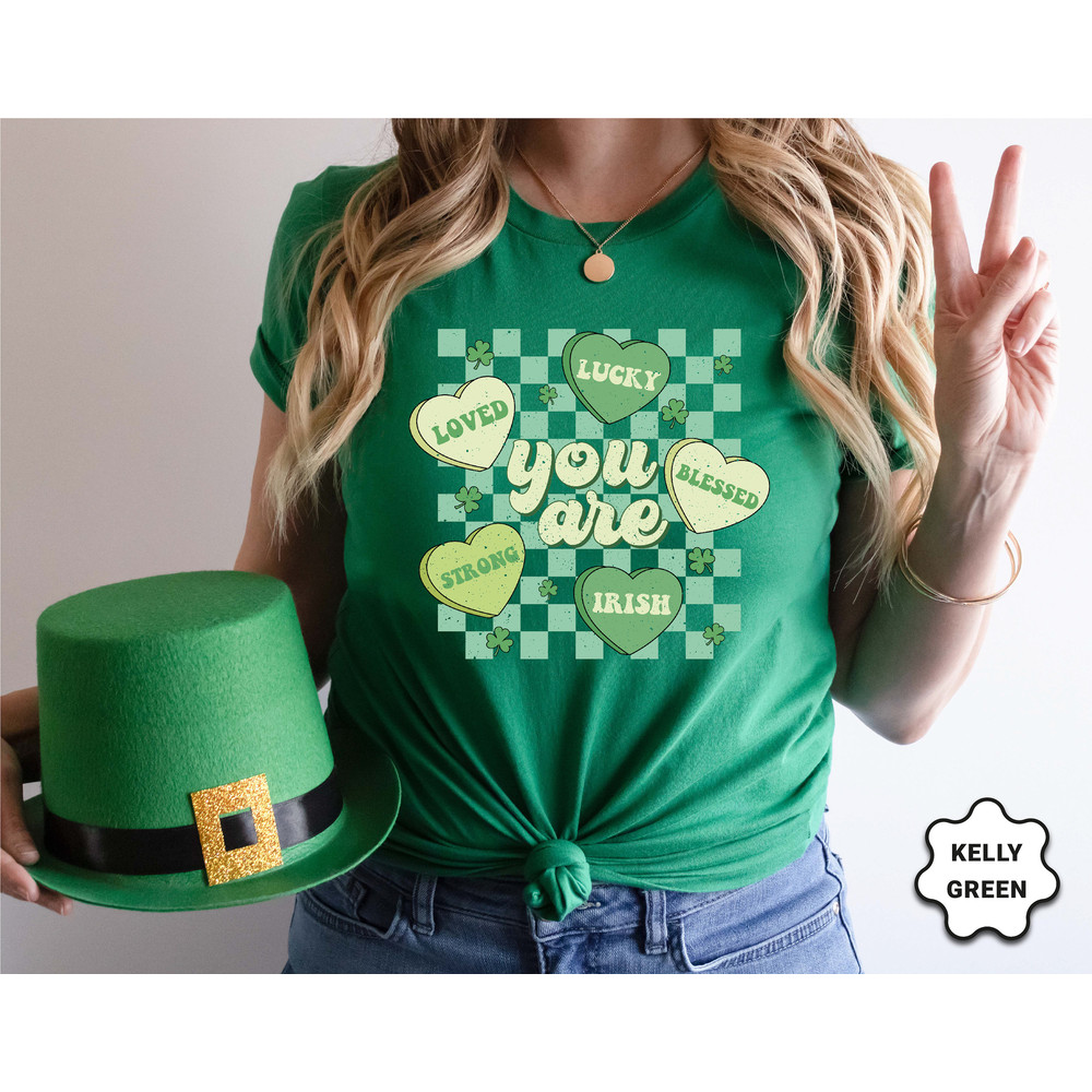 Cute Teacher Lucky Shirt, Funny St Patrick's Day Shirt, Love Shamrock Shirt, Irish Lucky Shirt, Clover Shirt, St Pattys Day Outfit.jpg