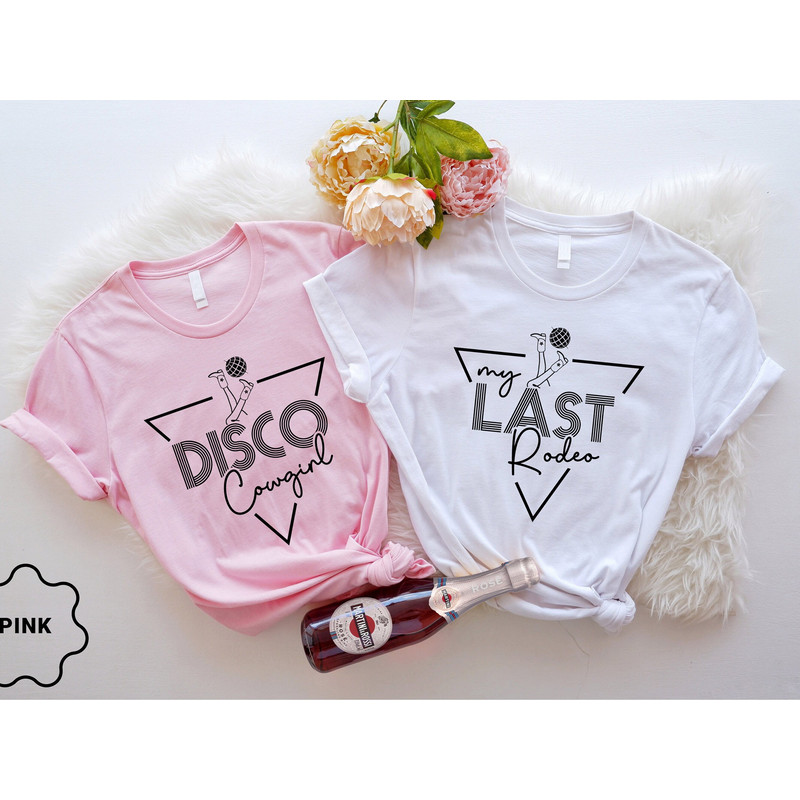 Disco Cowgirl Bachelorette Shirt, Western Bachelorette Party Shirt, Summer Bachelorette Shirt, Country Bachelorette, Bridal Party Shirts.jpg