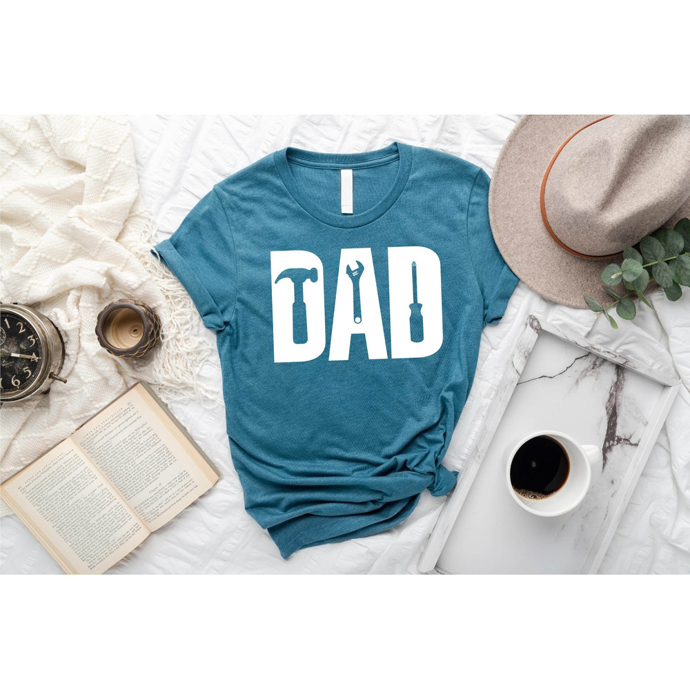 Fixer Dad Shirt,Funny Dad Shirt, Grandpa Shirt, Father's Day Shirt, Papa Shirt, Best Dad Shirt, Daddy Shirt, New Dad Shirt, Fathers Day Gift.jpg