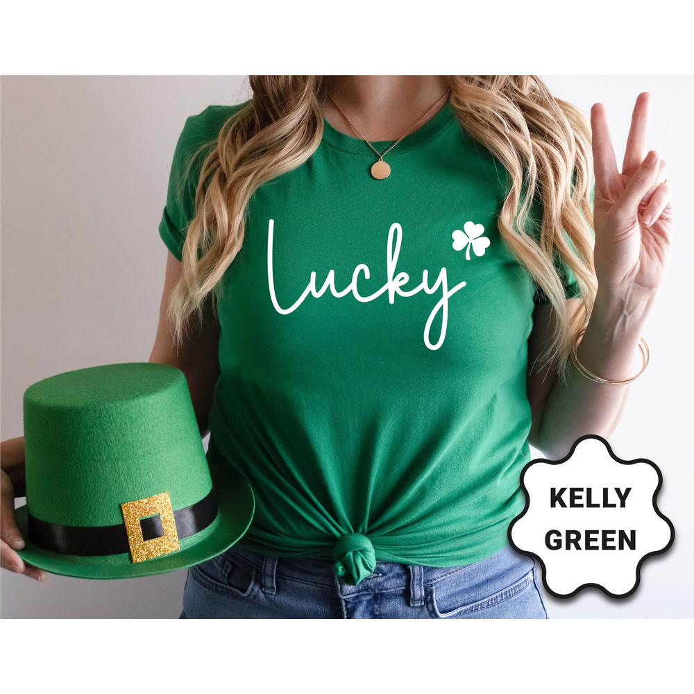 Funny Lucky Shirt, Women's St Patricks Day Shirt, St. Patricks Day Shirt, Shenanigans Shirt, St. Patrick's Day Shirt for Women.jpg