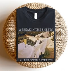 a freak in the sheets killer on the streets shirt, michael myers halloween shirt, michael halloween horror movie spooky