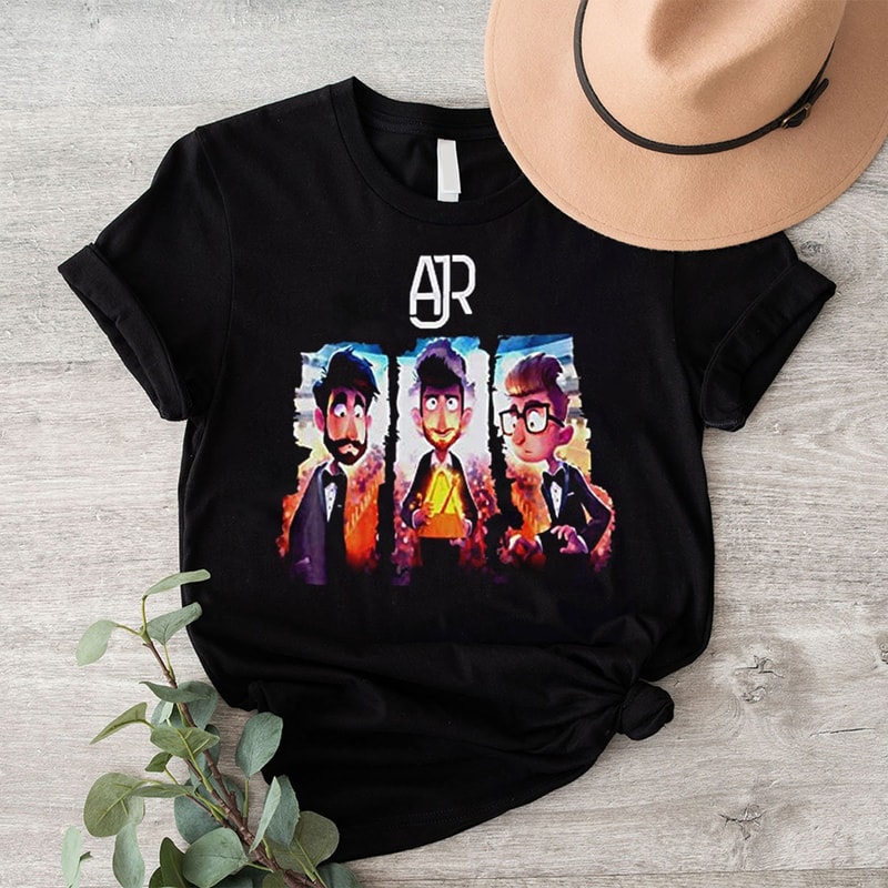 AJR Band Shirt, AJR Members Chibi Shirt, AJR Band Pop Trio Music T-Shirt Unisex Ajr Band Sweatshirt Ajr Brothers Indie Pop Band Shirt.jpg