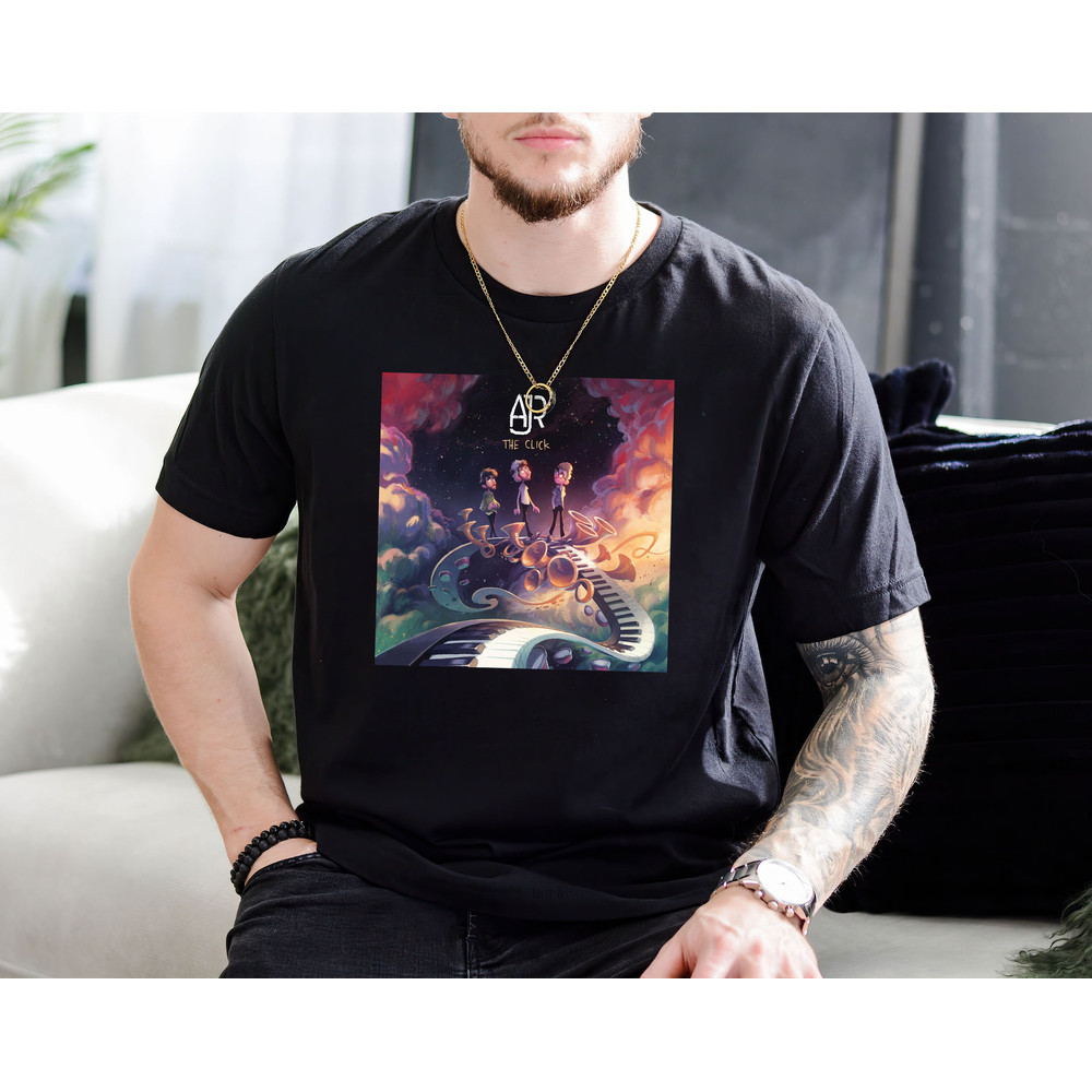 AJR Band T-Shirt, AJR Band Tour The Click Shirt, AJR Brothers Shirt, Indie Pop Band Shirt Hoodie Sweatshirt.jpg