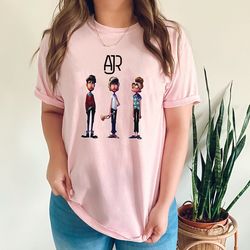 ajr band t-shirt, ajr the click galaxy t shirt for men women unisex shirt long sleeve tank top crewneck sweatshirt hoodi