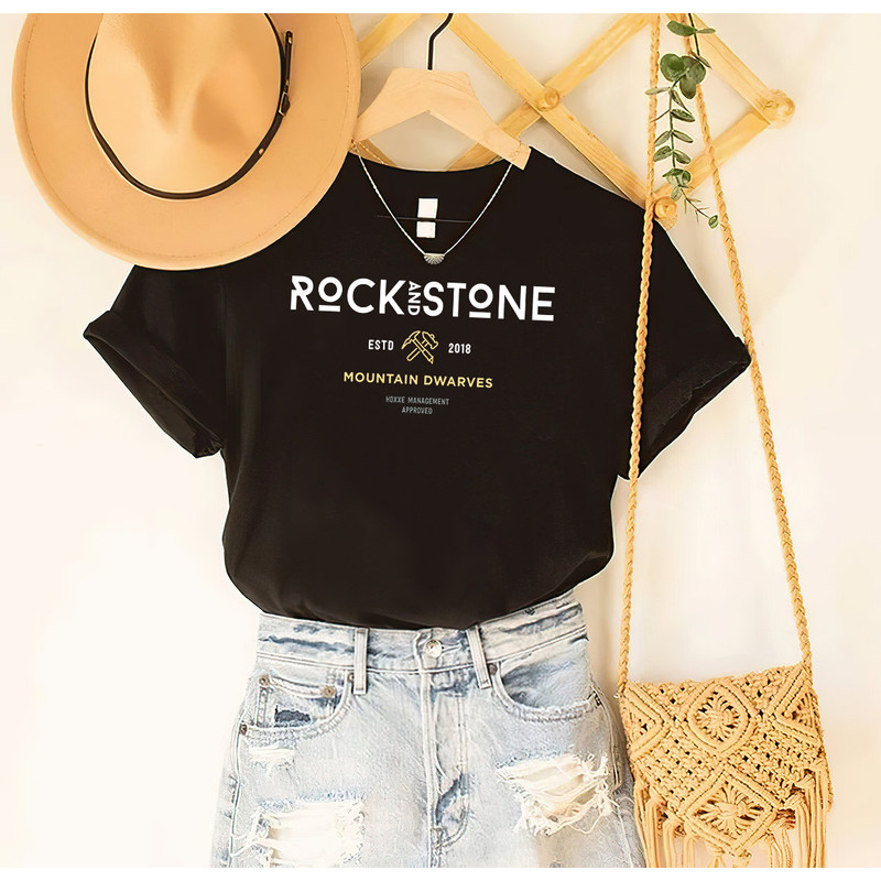 Deep Rock Galactic Rock and Stone White Premium Gifts Custom T Shirt Short Sleeve For Youth Men Women Full Size.jpg