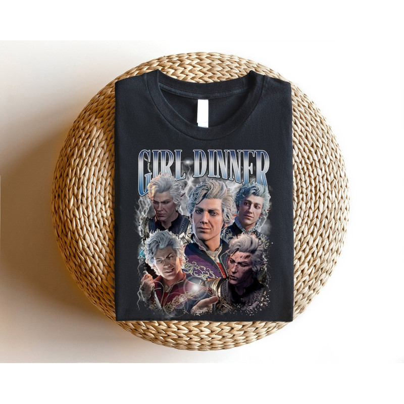 Limited Astarion Baldurs Gate 3 Girl Dinner Vintage T-Shirt, Astarion Bulders Shirt, Astarion High Elf Shirt, Astarion Merch Shirt.jpg