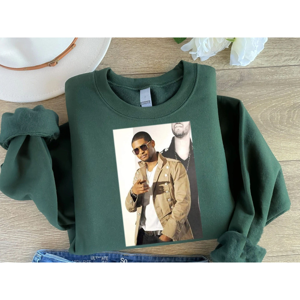 Usher Scream t Shirt, Usher Music Tour 2023 Shirt, Vintage Usher Shirt, Gift For Fans Tee.jpg